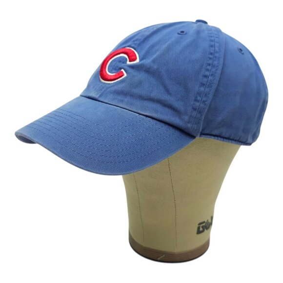 Twins Enterprise Chicago Cubs Strapback Cap Hat MLB Embroidered Patch Baseball - Picture 2 of 12